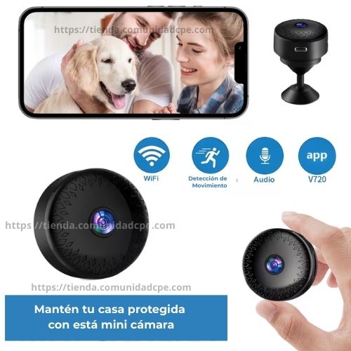 Mini Cámara De Seguridad Espía 360 - Imagen 3