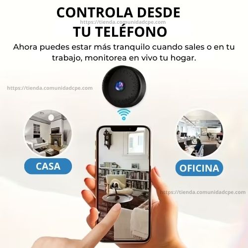 Mini Cámara De Seguridad Espía 360 - Imagen 4